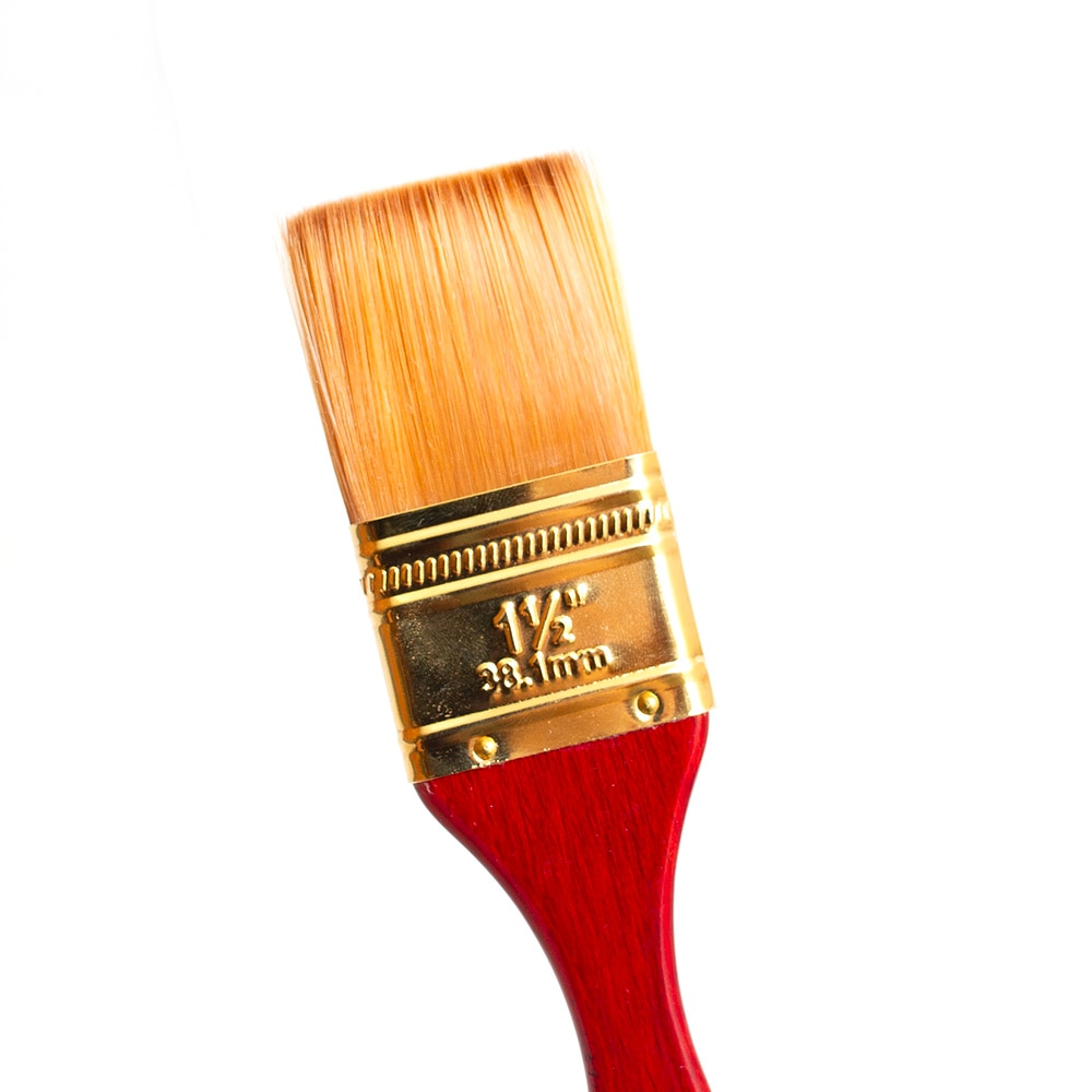 Princeton, Brushes, Art & School, Heritage, Synthetic Sable, Watercolor, 105316, Flat Wash, 1-1/2"